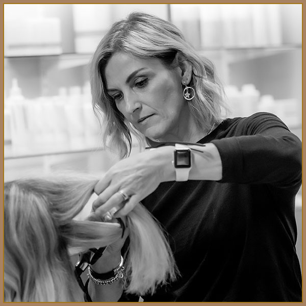 Leona Bishop is the owner, director and senior hair stylist at Total Look