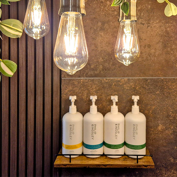 Phillip Kingsley hair products are used and retailed at Total Look Monmouth
